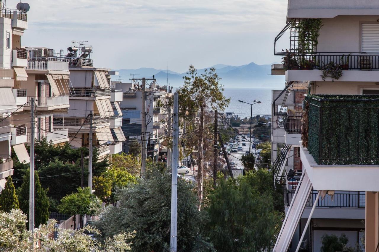 Sunny Apartment Near Metro Station Atenas Exterior foto